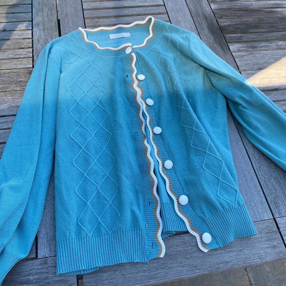 Vintage-style cardigan Sz XL